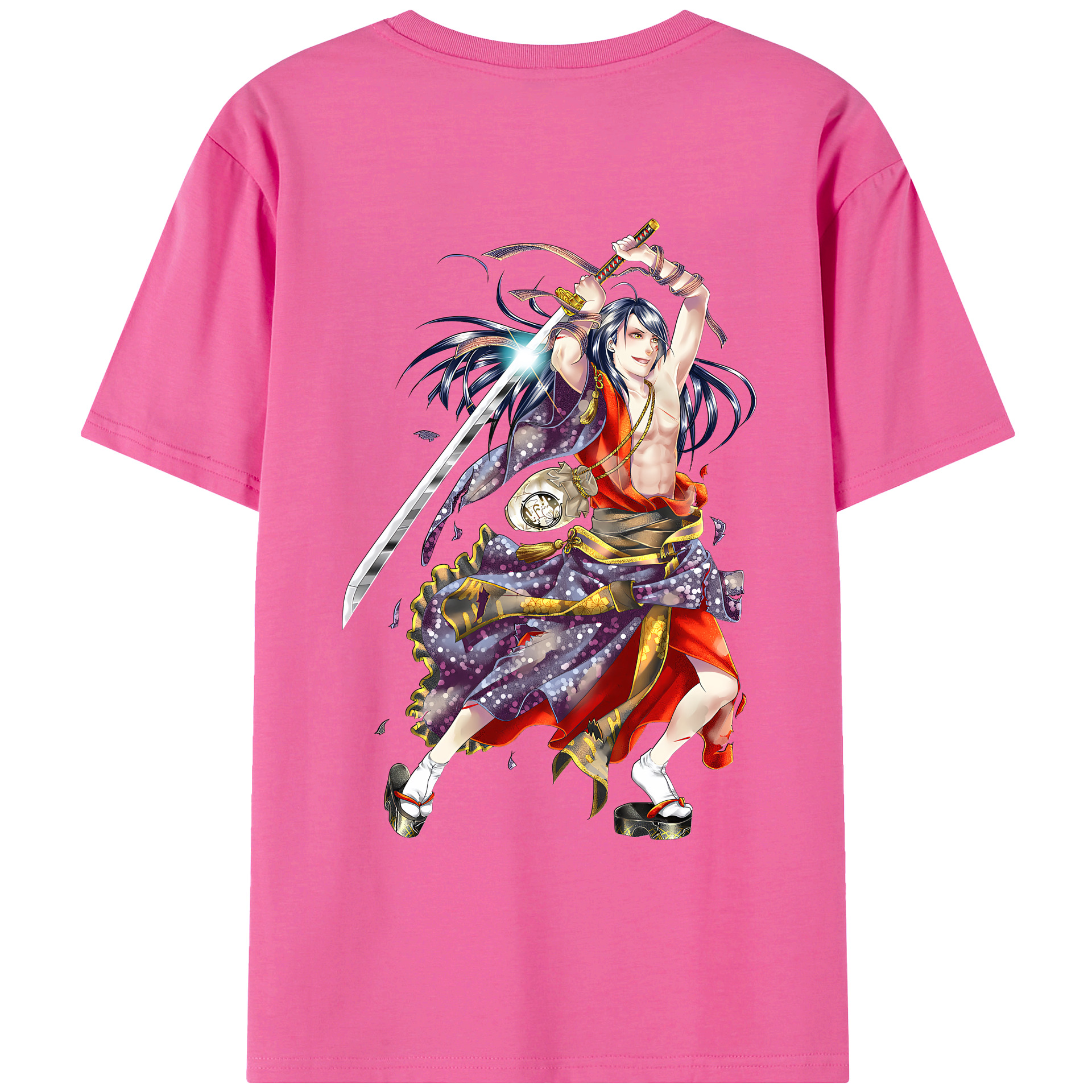 （画像用） 刀剣乱舞 Touken Ranbu レディース半袖Tシャツ(バックプリント)